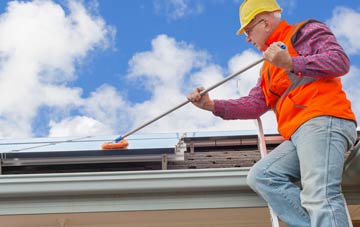 Lindores soft wash roof cleaning